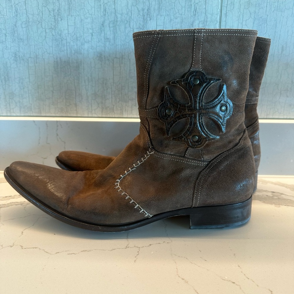 Mark Nason Vibrato Boots - VGUC - 11.5 US - Brown - Cross 67307